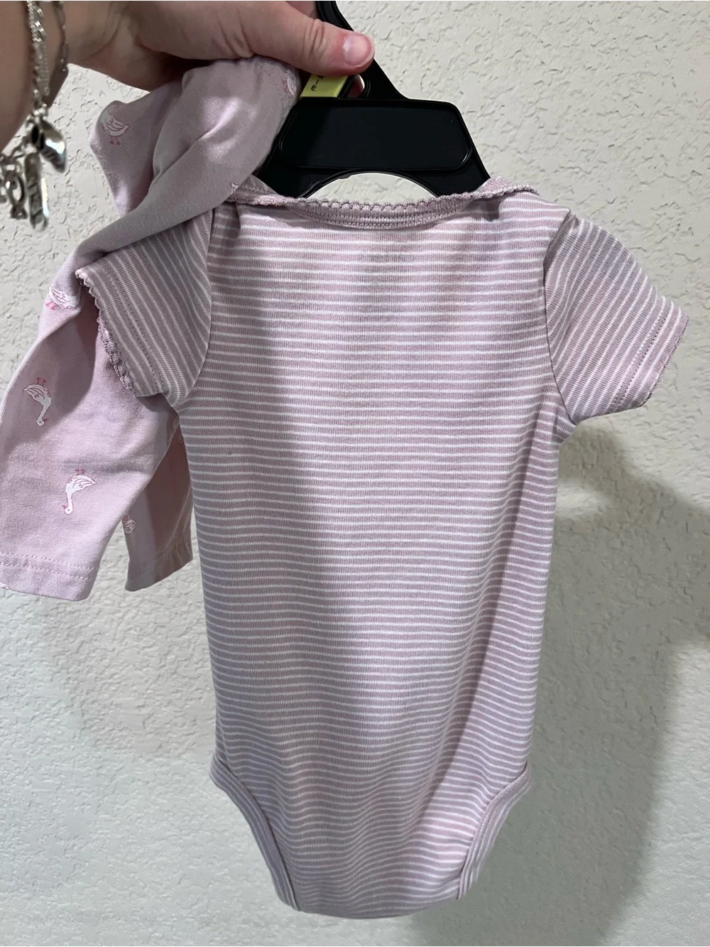 Carter's Pink & White Striped 
